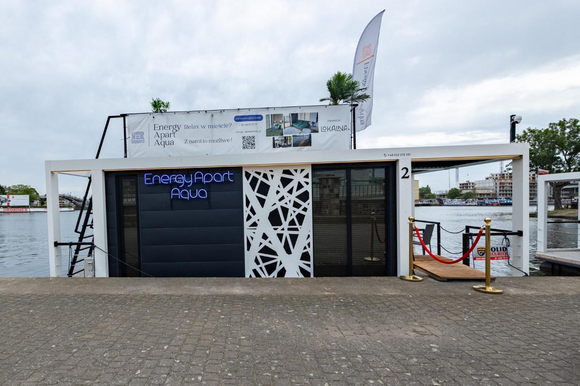 Houseboat Energyapart Szczecin Kültér fotó