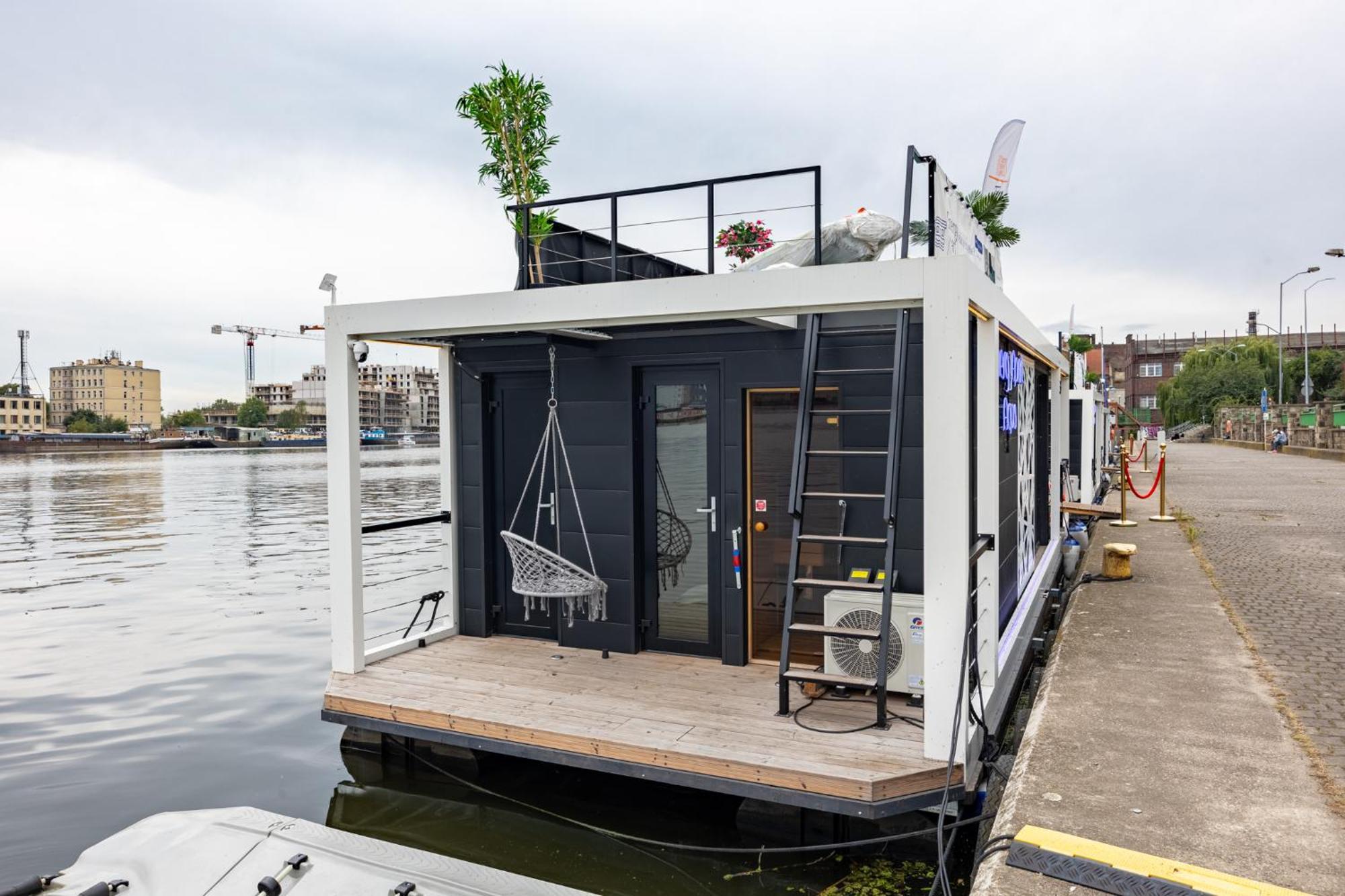 Houseboat Energyapart Szczecin Kültér fotó