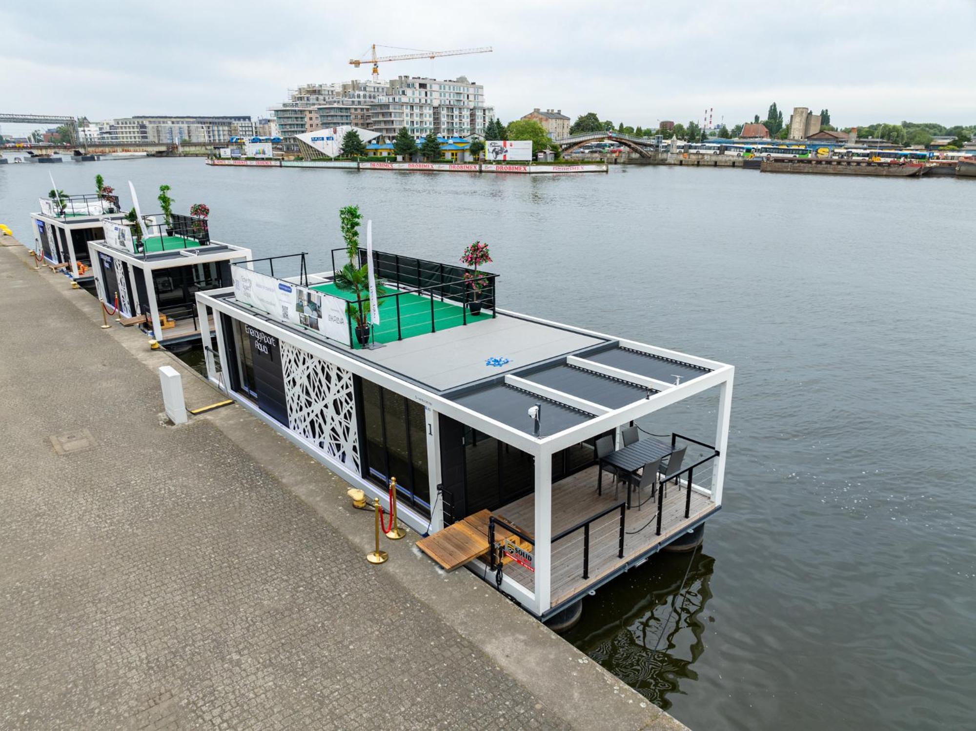 Houseboat Energyapart Szczecin Kültér fotó