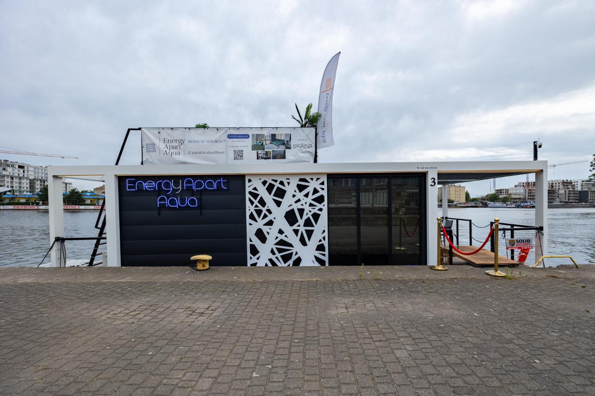 Houseboat Energyapart Szczecin Kültér fotó
