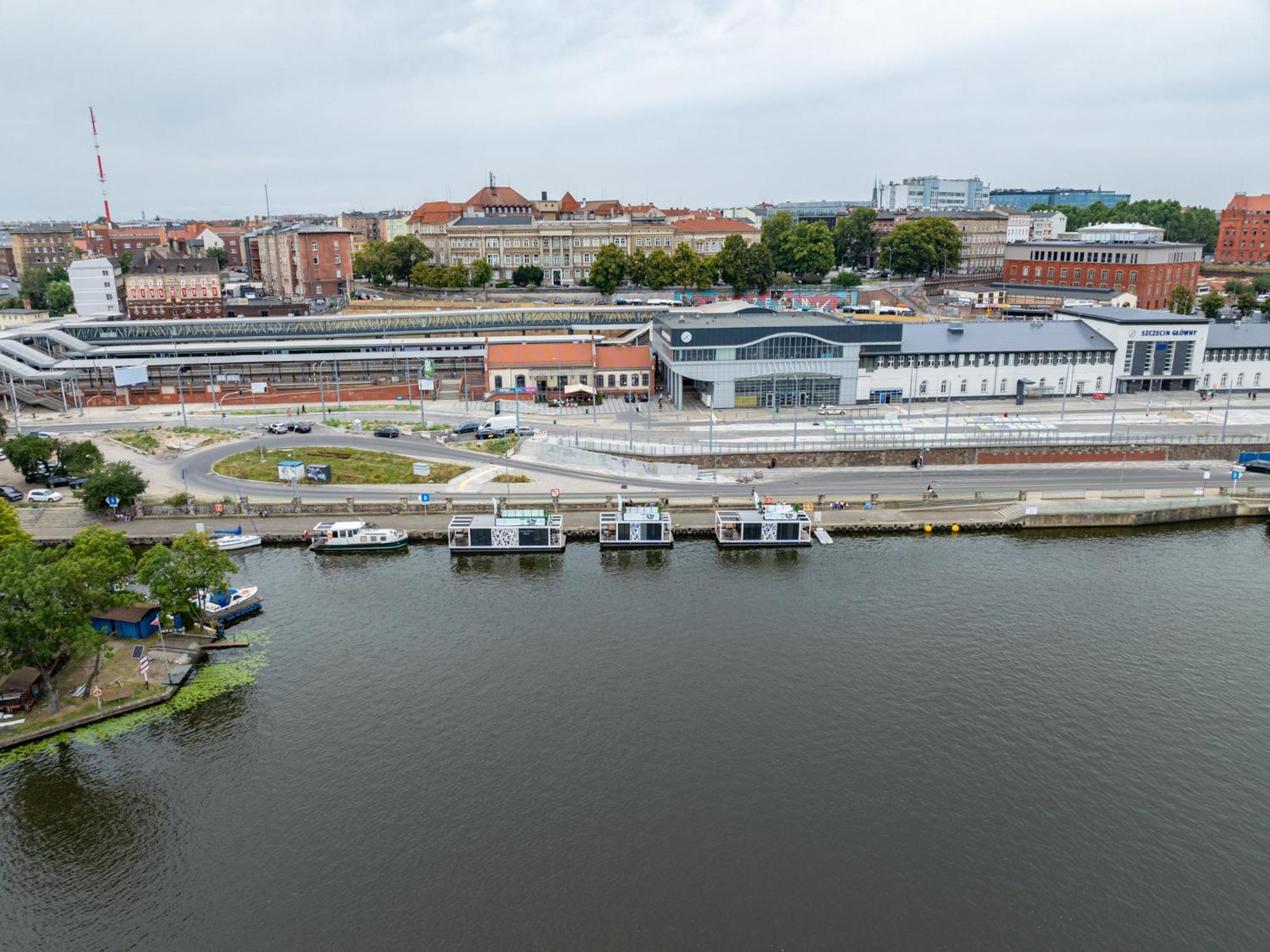 Houseboat Energyapart Szczecin Kültér fotó