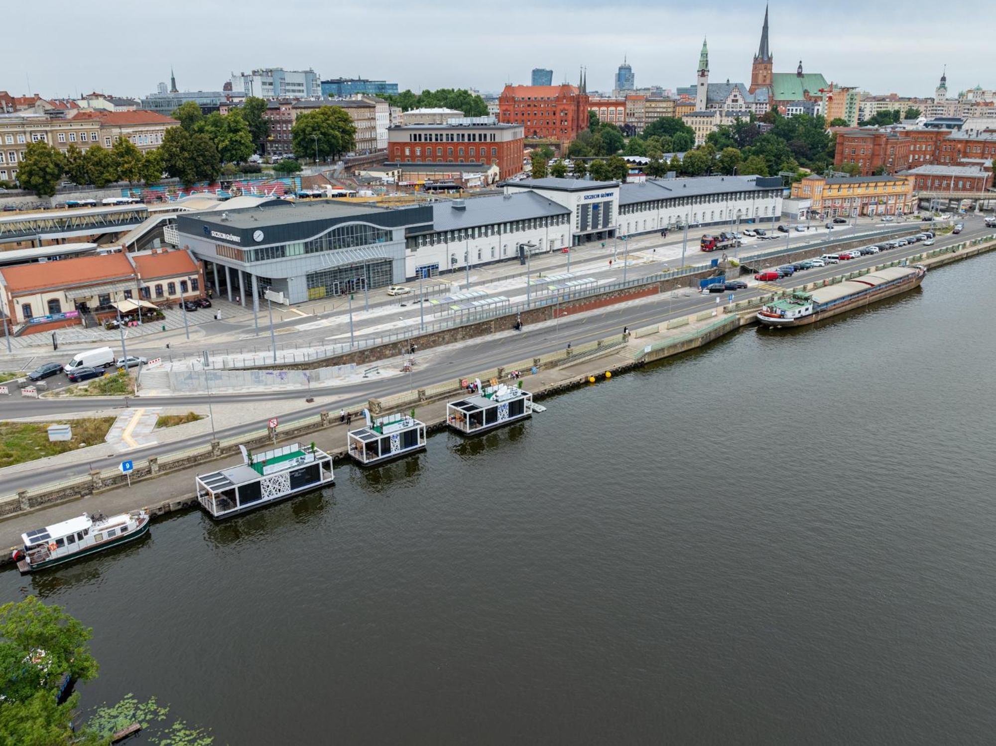 Houseboat Energyapart Szczecin Kültér fotó