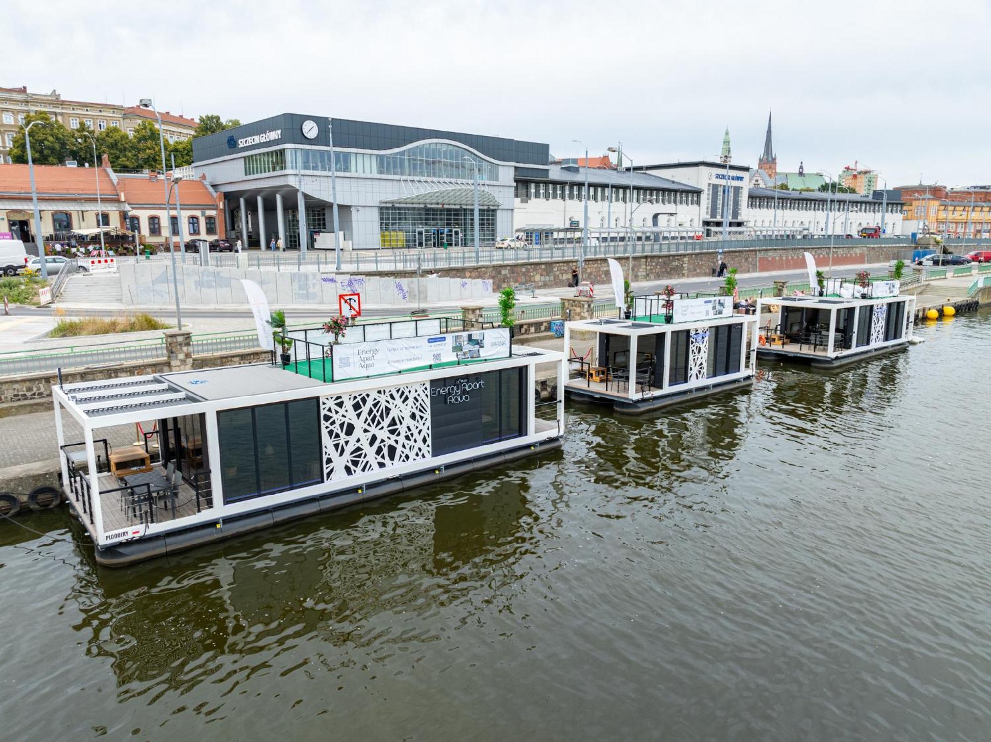 Houseboat Energyapart Szczecin Kültér fotó