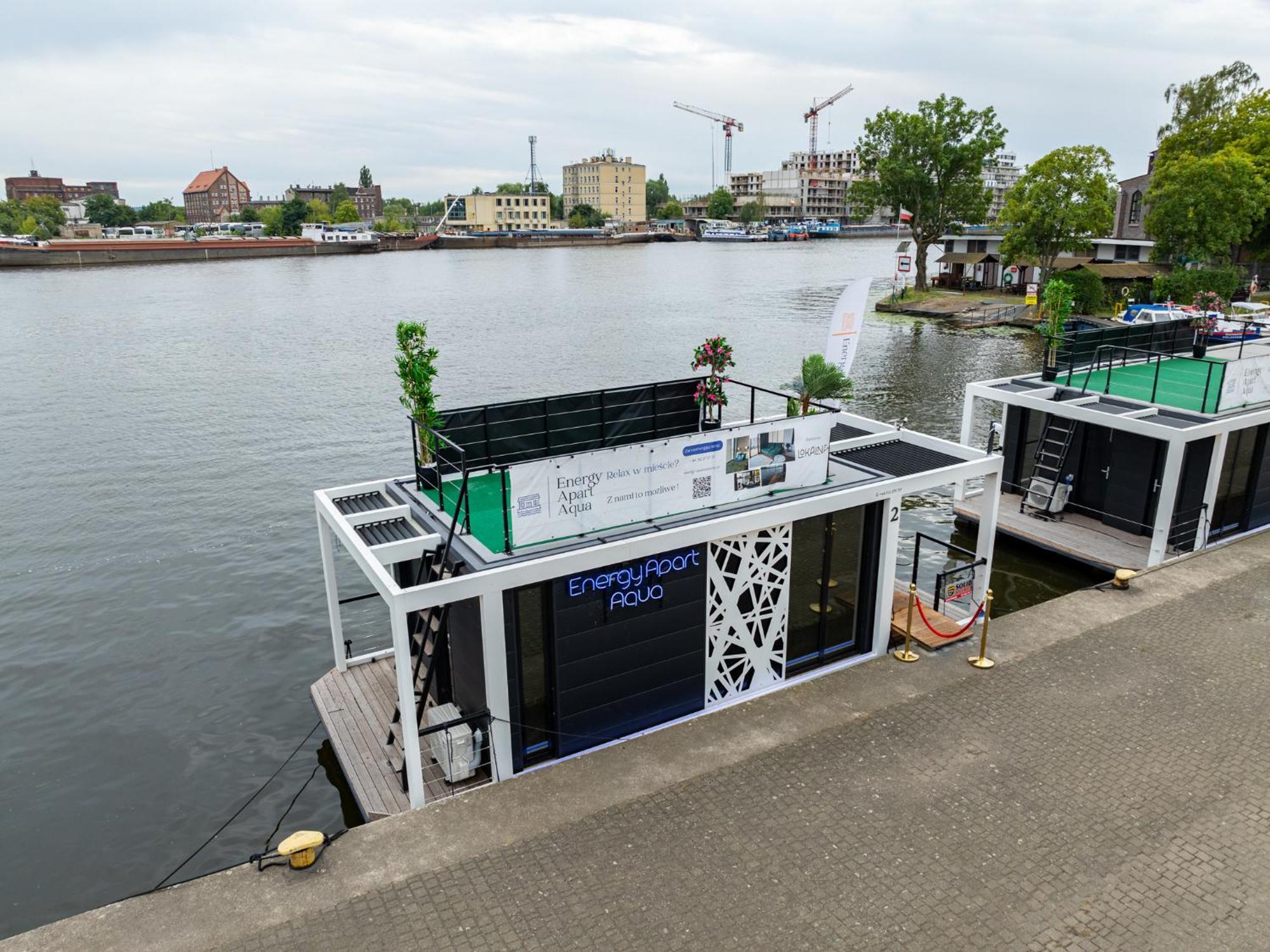 Houseboat Energyapart Szczecin Kültér fotó